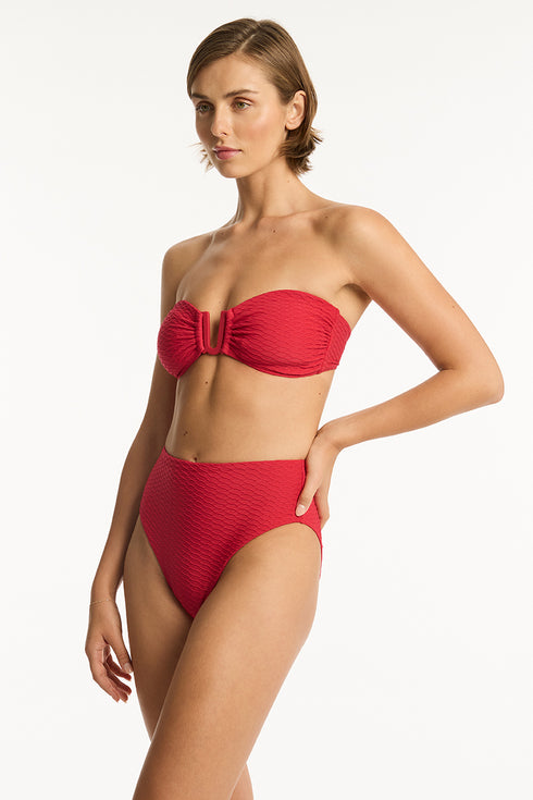 Sea Level Honeycomb U Bar Bandeau